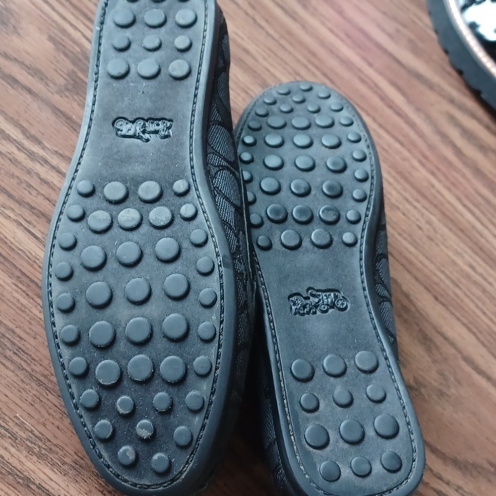 Coach Moira Sig Jacq Loafer - Color: Black/Coal-6.5B fits to size - Picture 7 of 8